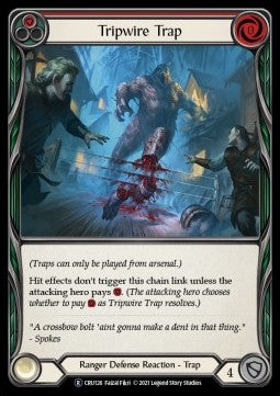 Tripwire Trap (Normal) - Crucible of War - Unlimited (Rare) [CRU-U-CRU126]