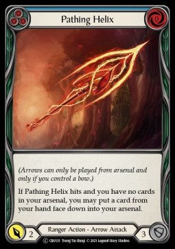 Pathing Helix (Blue) (Normal) - Crucible of War - Unlimited (Common) [CRU-U-CRU131]
