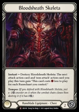 Bloodsheath Skeleta (Rainbow Foil)