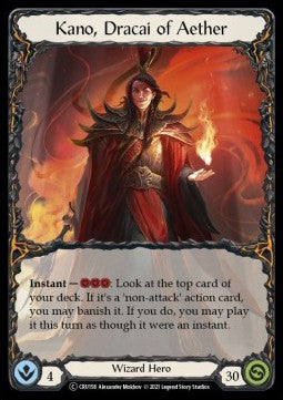 Kano, Dracai of Aether (Normal) - Crucible of War - Unlimited (Common) [CRU-U-CRU158]