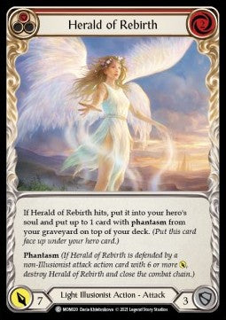 Herald of Rebirth (Red) (Normal) - Monarch - First (Common) [MON-F-MON020]