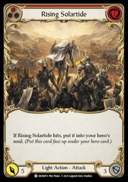 Rising Solartide (Red) (Normal) - Monarch - First (Common) [MON-F-MON078]
