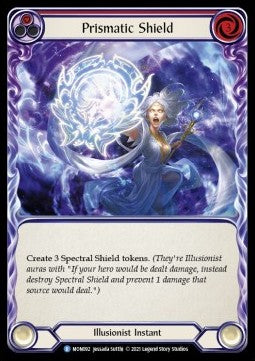 Prismatic Shield (Red) (Normal) - Monarch - First (Rare) [MON-F-MON092]
