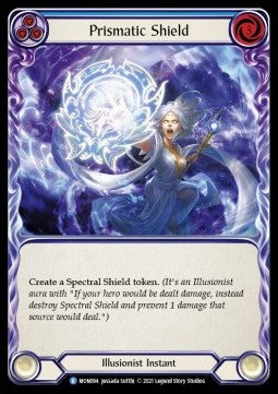 Prismatic Shield (Blue) (Normal) - Monarch - First (Rare) [MON-F-MON094]
