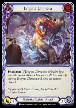 Enigma Chimera (Blue) (Normal) - Monarch - First (Common) [MON-F-MON100]