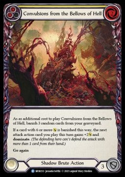 Convulsions from the Bellows of Hell (Yellow) (Normal) - Monarch - First (Rare) [MON-F-MON133]