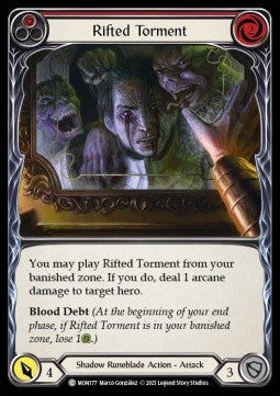 Rifted Torment (Red) (Normal) - Monarch - First (Common) [MON-F-MON177]
