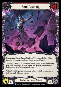 Soul Reaping (Normal) - Monarch - First (Rare) [MON-F-MON199]