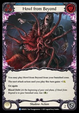Howl from Beyond (Blue) (Normal) - Monarch - First (Rare) [MON-F-MON202]