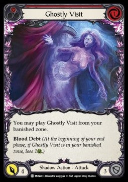 Ghostly Visit (Red) (Normal) - Monarch - First (Common) [MON-F-MON203]