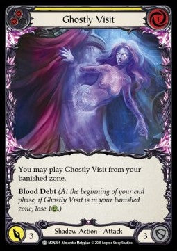 Ghostly Visit (Yellow) (Normal) - Monarch - First (Common) [MON-F-MON204]