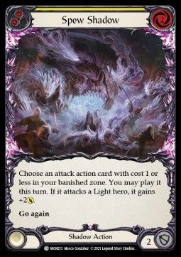 Spew Shadow (Yellow) (Normal) - Monarch - First (Common) [MON-F-MON213]