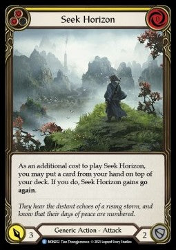 Seek Horizon (Yellow) (Normal) - Monarch - First (Rare) [MON-F-MON252]