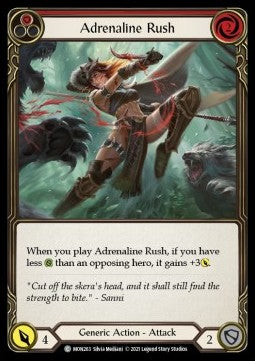 Adrenaline Rush (Red) (Normal) - Monarch - First (Common) [MON-F-MON263]