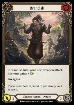 Brandish (Red) (Normal) - Monarch - First (Common) [MON-F-MON269]