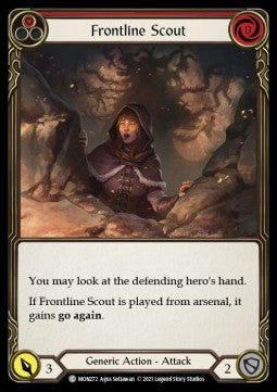 Frontline Scout (Red) (Normal) - Monarch - First (Common) [MON-F-MON272]