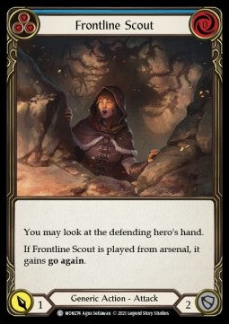 Frontline Scout (Blue) (Normal) - Monarch - First (Common) [MON-F-MON274]