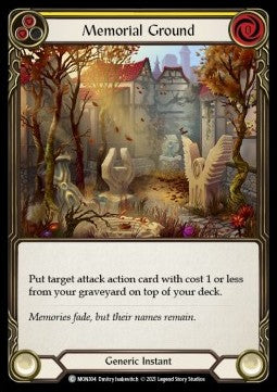 Memorial Ground (Yellow) (Normal) - Monarch - First (Common) [MON-F-MON304]
