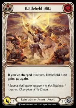 Battlefield Blitz (Red) (Normal) - Monarch - Unlimited (Rare) [MON-U-MON036]
