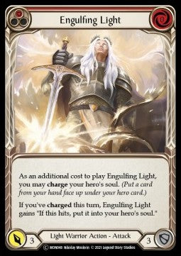 Engulfing Light (Red) (Rainbow Foil) - Monarch - Unlimited (Common) [MON-U-MON048]