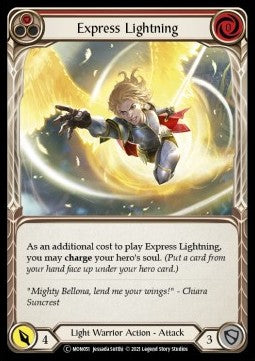 Express Lightning (Red) (Normal) - Monarch - Unlimited (Common) [MON-U-MON051]