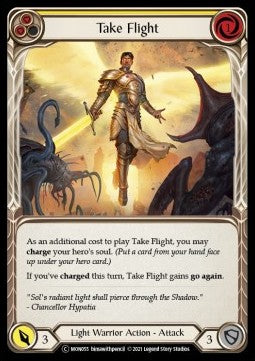 Take Flight (Yellow) (Normal) - Monarch - Unlimited (Common) [MON-U-MON055]