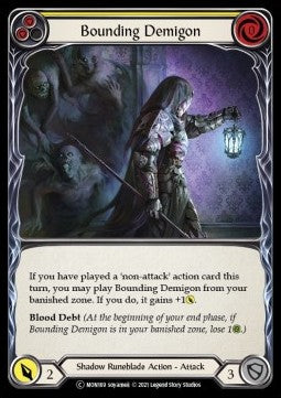 Bounding Demigon (Yellow) (Normal) - Monarch - Unlimited (Common) [MON-U-MON169]