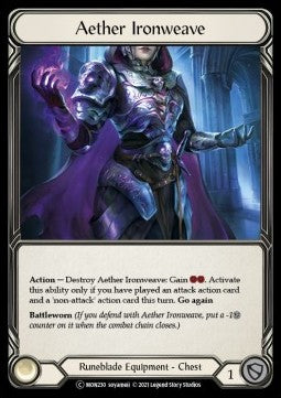 Aether Ironweave (Rainbow Foil) - Monarch - Unlimited (Common) [MON-U-MON230]