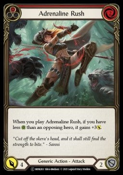 Adrenaline Rush (Red) (Normal) - Monarch - Unlimited (Common) [MON-U-MON263]