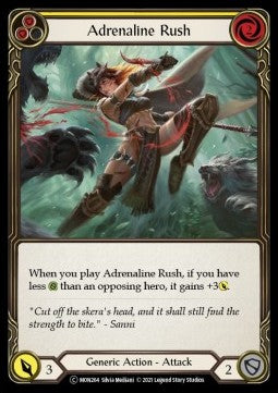 Adrenaline Rush (Yellow) (Normal) - Monarch - Unlimited (Common) [MON-U-MON264]