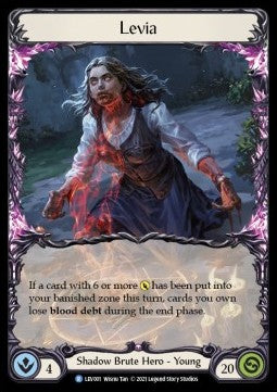 Levia (Rainbow Foil) - Monarch - Levia Blitz Deck (Rare) [LEV-001]