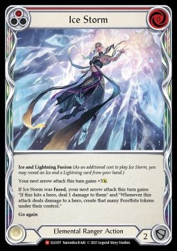 Ice Storm (Normal) - Tales of Aria - First (Majestic) [ELE-F-ELE037]