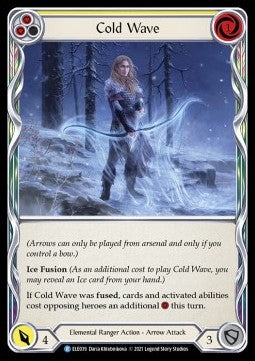 Cold Wave (Yellow) (Normal) - Tales of Aria - First (Rare) [ELE-F-ELE039]