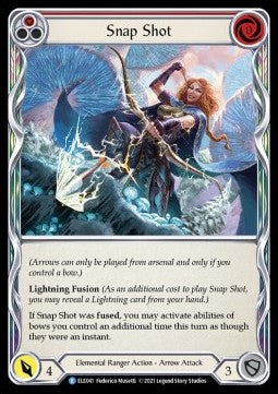 Snap Shot (Red) (Normal) - Tales of Aria - First (Rare) [ELE-F-ELE041]