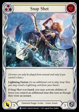 Snap Shot (Yellow) (Normal) - Tales of Aria - First (Rare) [ELE-F-ELE042]