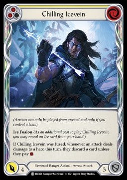 Chilling Icevein (Yellow) (Normal) - Tales of Aria - First (Common) [ELE-F-ELE051]