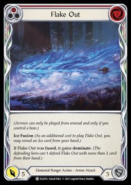 Flake Out (Red) (Normal) - Tales of Aria - First (Common) [ELE-F-ELE056]