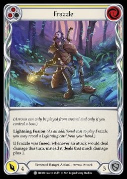 Frazzle (Yellow) (Rainbow Foil) - Tales of Aria - First (Common) [ELE-F-ELE060]