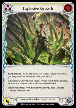 Explosive Growth (Yellow) (Normal) - Tales of Aria - First (Rare) [ELE-F-ELE068]