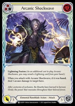 Arcanic Shockwave (Yellow) (Normal) - Tales of Aria - First (Common) [ELE-F-ELE074]