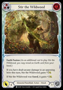 Stir the Wildwood (Yellow) (Normal) - Tales of Aria - First (Common) [ELE-F-ELE083]