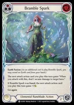 Bramble Spark (Red) (Normal) - Tales of Aria - First (Common) [ELE-F-ELE085]