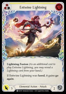 Entwine Lightning (Yellow) (Normal) - Tales of Aria - First (Common) [ELE-F-ELE101]
