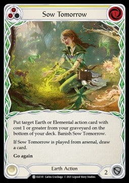 Sow Tomorrow (Yellow) (Normal) - Tales of Aria - First (Common) [ELE-F-ELE141]