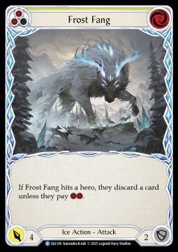 Frost Fang (Yellow) (Normal) - Tales of Aria - First (Rare) [ELE-F-ELE149]