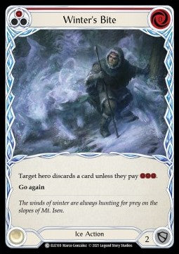 Winters Bite (Red) (Normal) - Tales of Aria - First (Common) [ELE-F-ELE169]