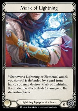Mark of Lightning (Normal) - Tales of Aria - First (Common) [ELE-F-ELE174]