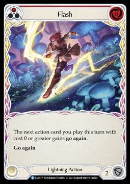 Flash (Red) (Normal) - Tales of Aria - First (Rare) [ELE-F-ELE177]