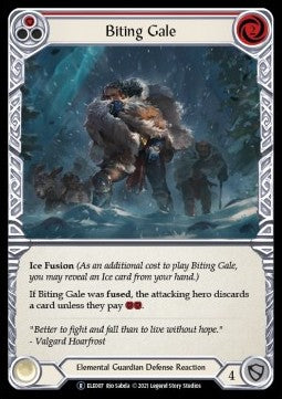Biting Gale (Red) (Normal) - Tales of Aria - Unlimited (Rare) [ELE-U-ELE007]