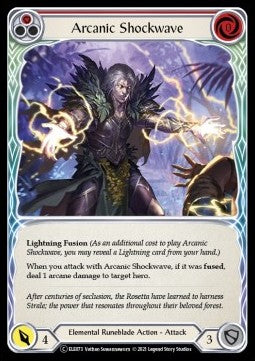Arcanic Shockwave (Red) (Normal) - Tales of Aria - Unlimited (Common) [ELE-U-ELE073]